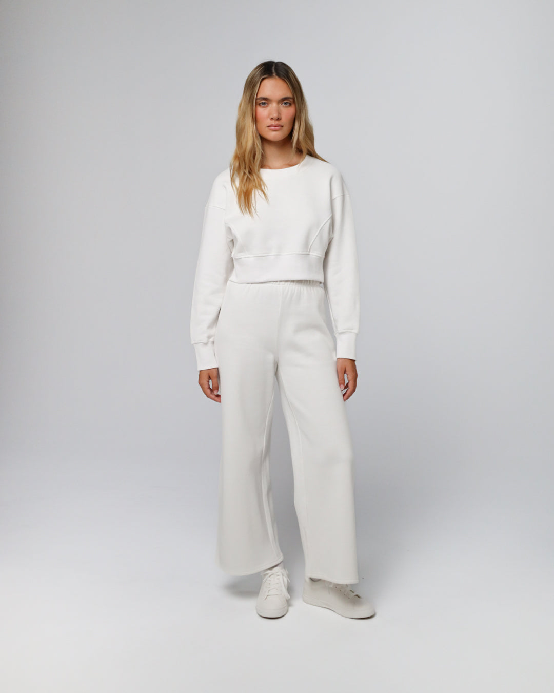 Hemp Essentials Fleece Cropped Sweater