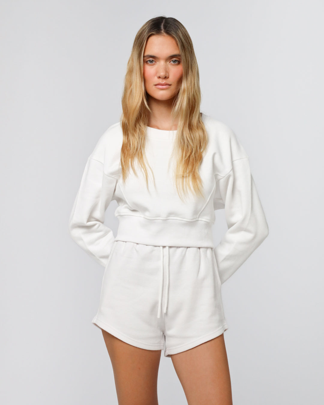 Hemp Essentials Fleece Cropped Sweater