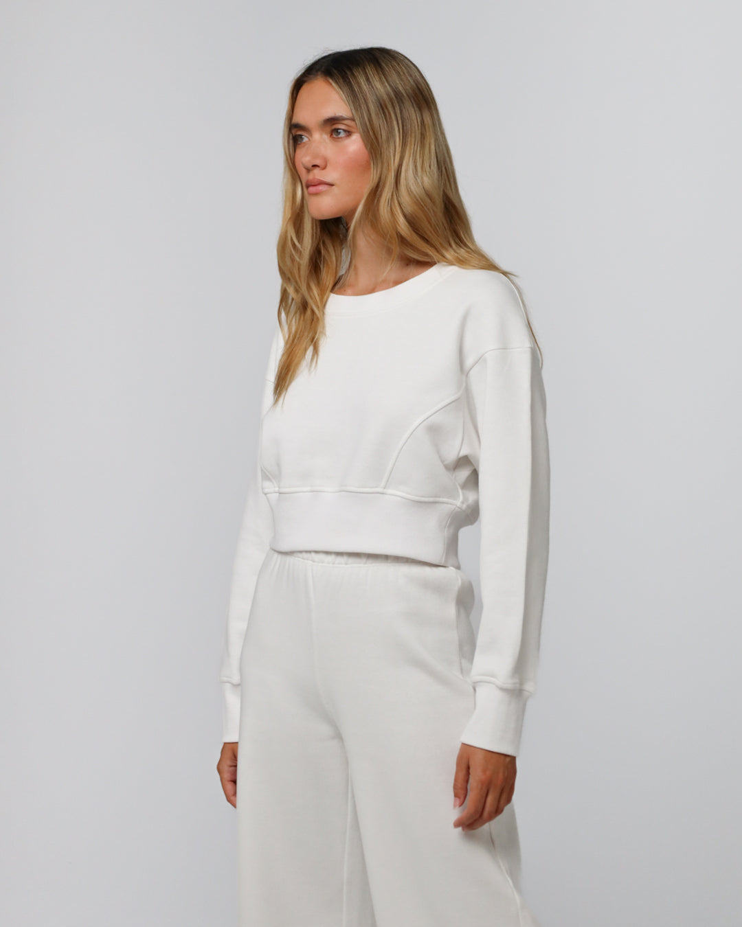 Hemp Essentials Fleece Cropped Sweater