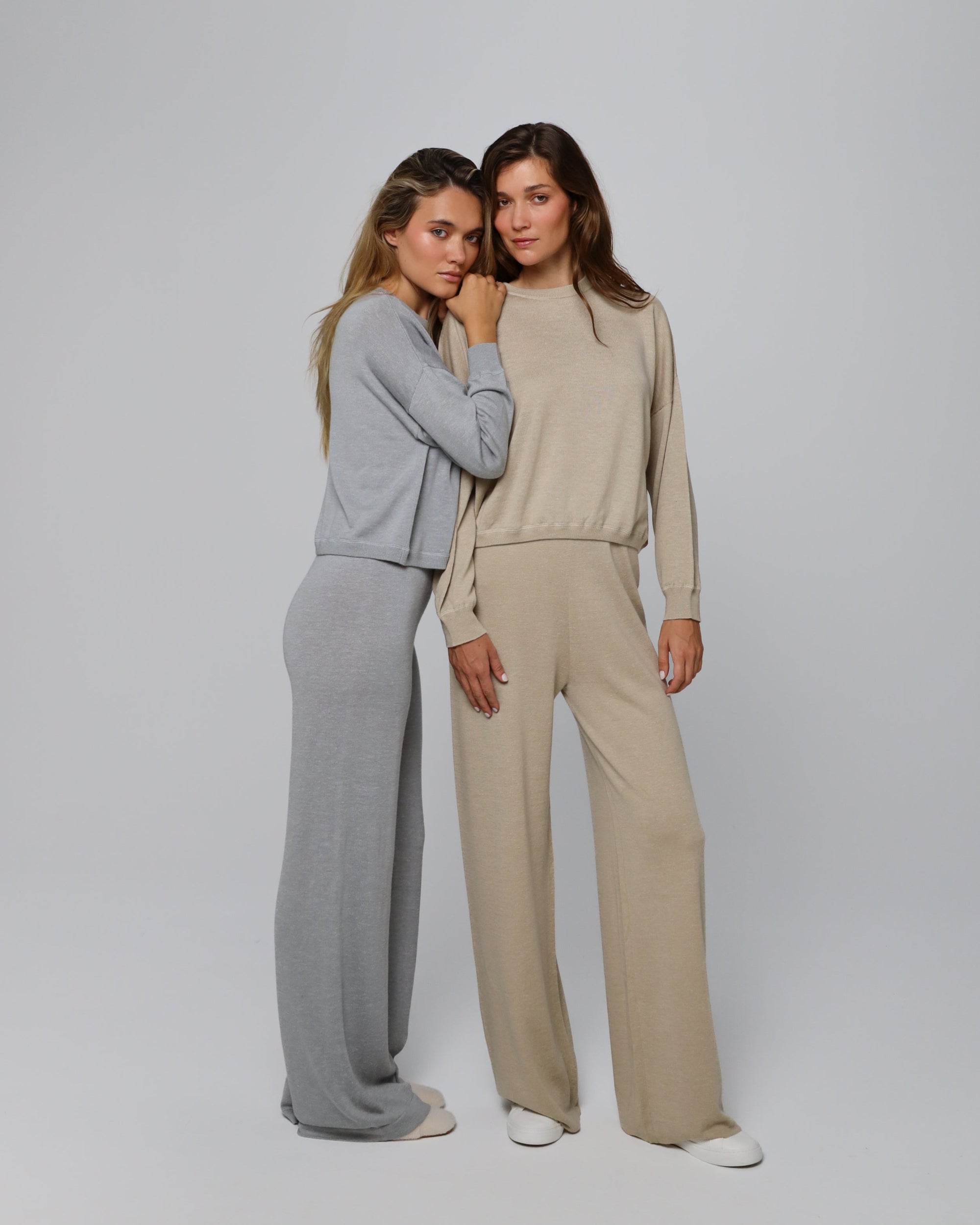Nilo Knitted Hemp Pull-on Pants