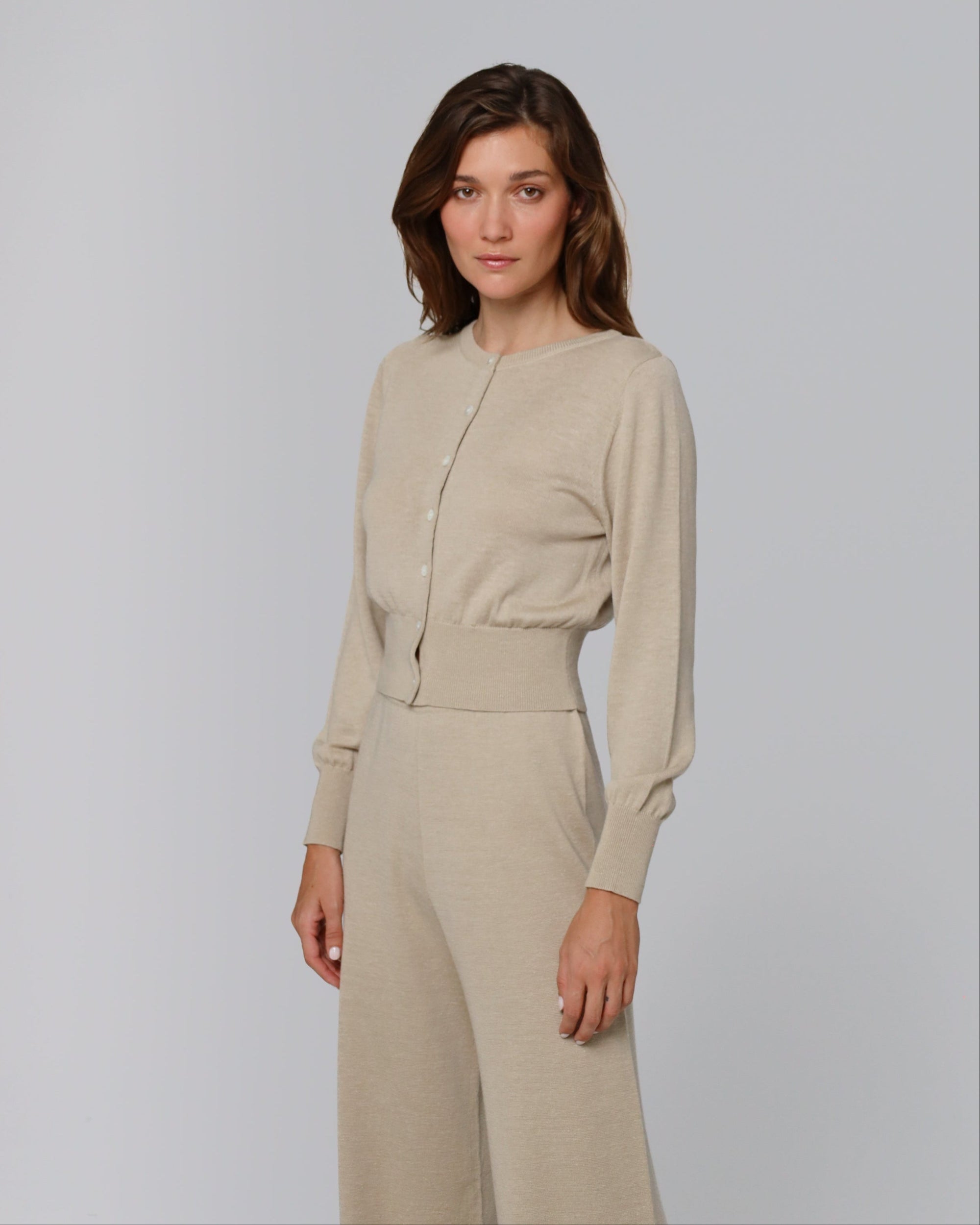 Liora Knitted Hemp Cardigan