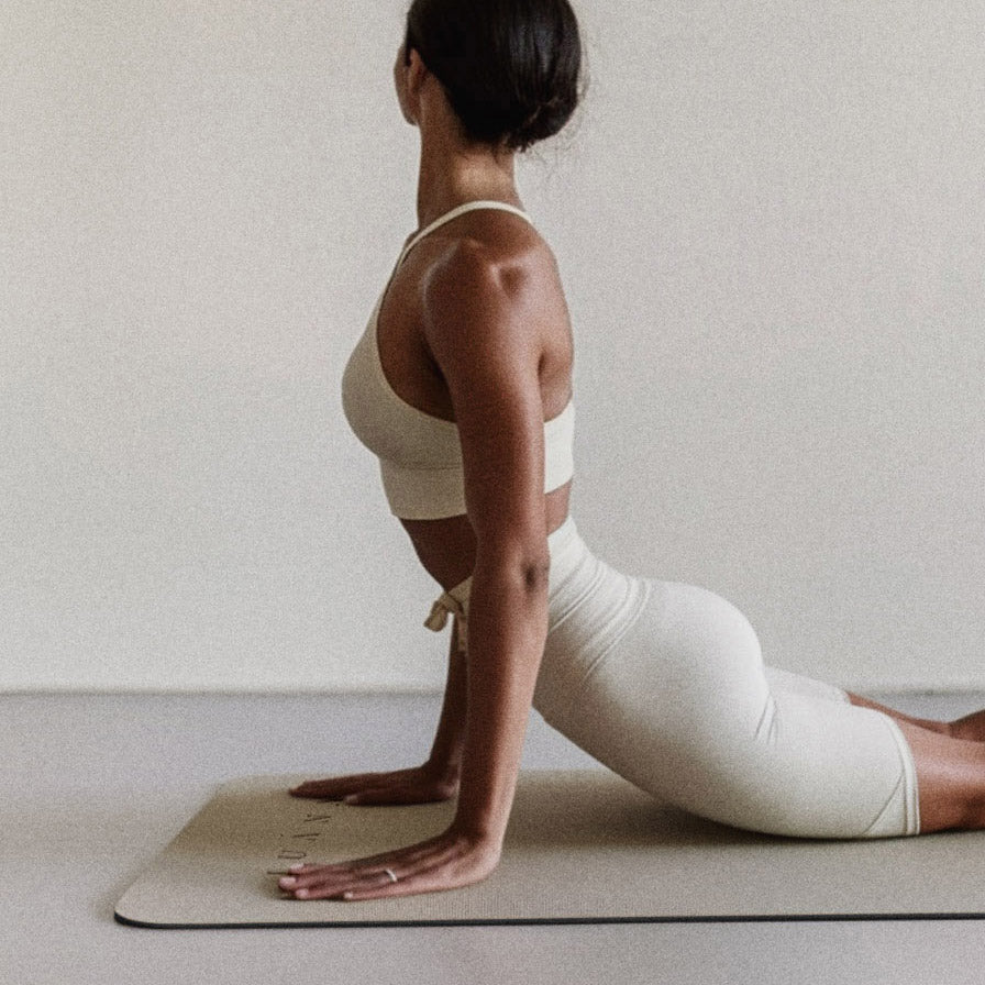 Yoga Mat (5mm): Natural Rubber & Water Based Ink
