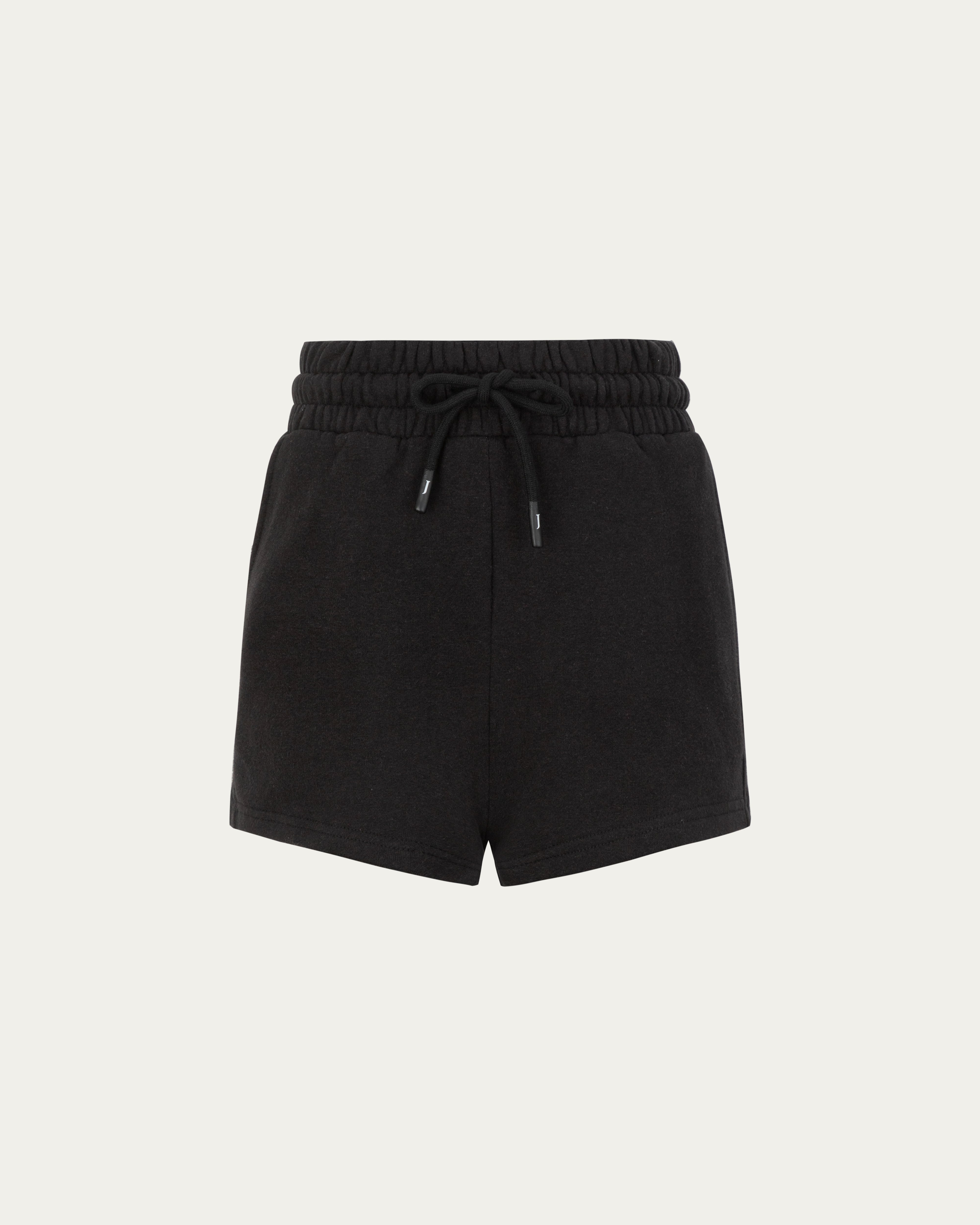 ショートパンツ essentials polar fleece shorts black Sustainable Organic Cotton & Hemp Blend Essentials Fleece Shorts