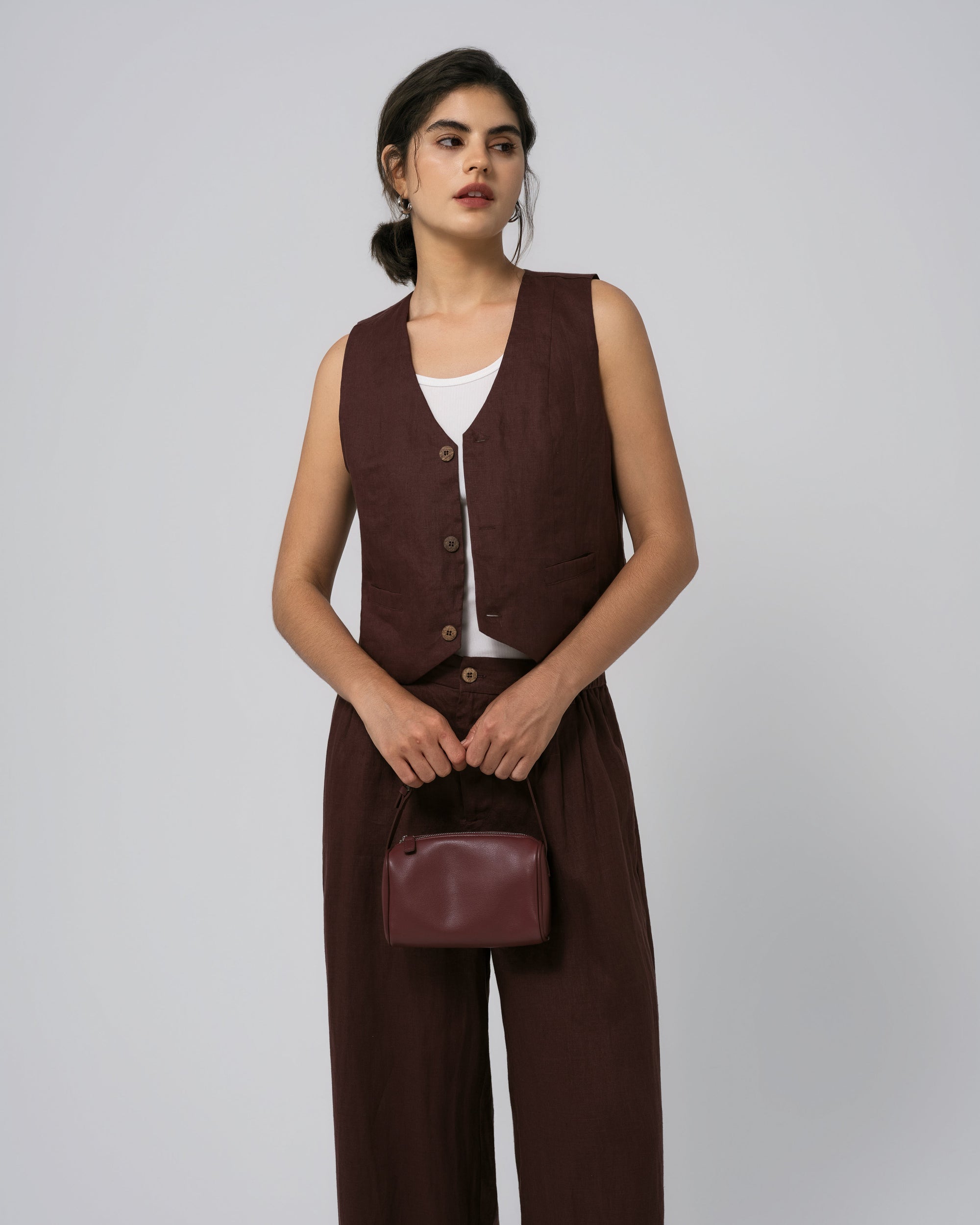 Juana Hemp Tailored Vest