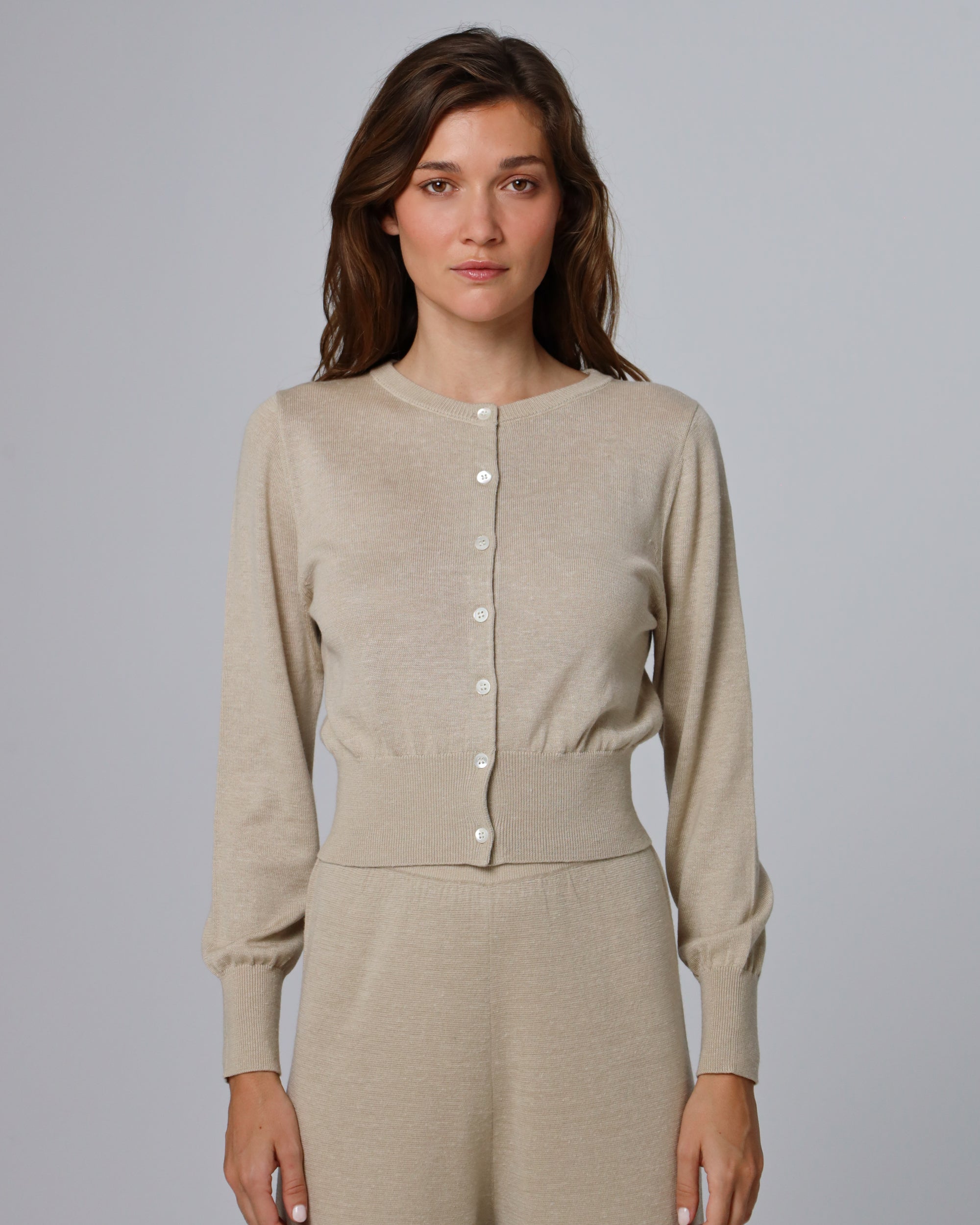 Liora Knitted Hemp Cardigan