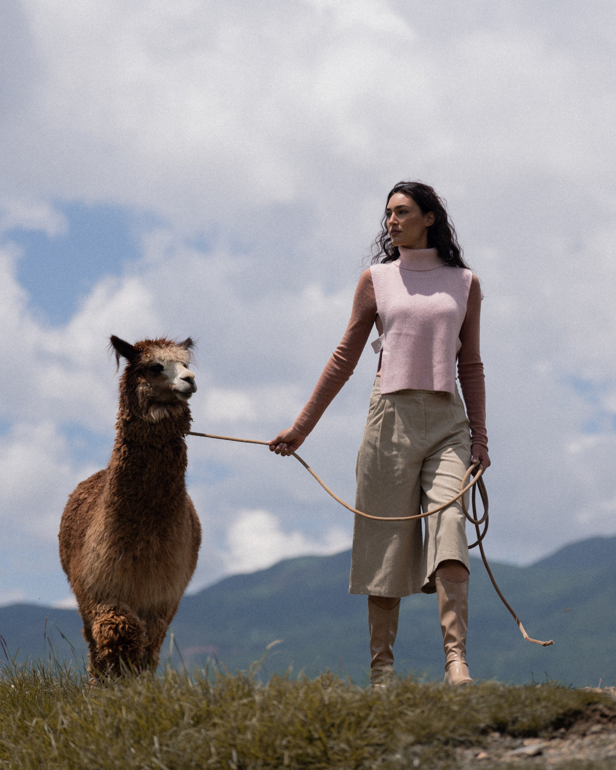 Wool Cashmere Sweater Vest