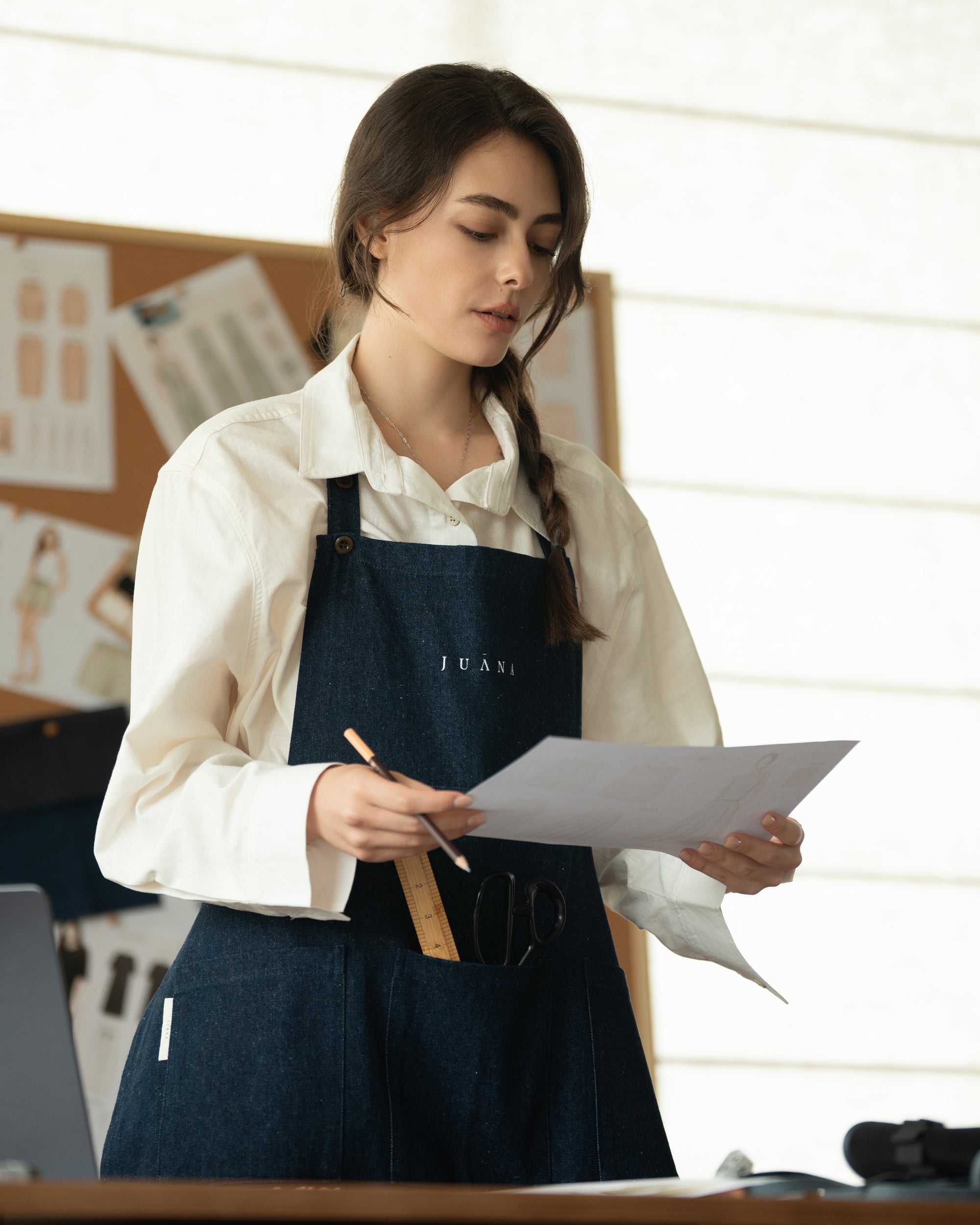 Denim Atelier Functional Apron