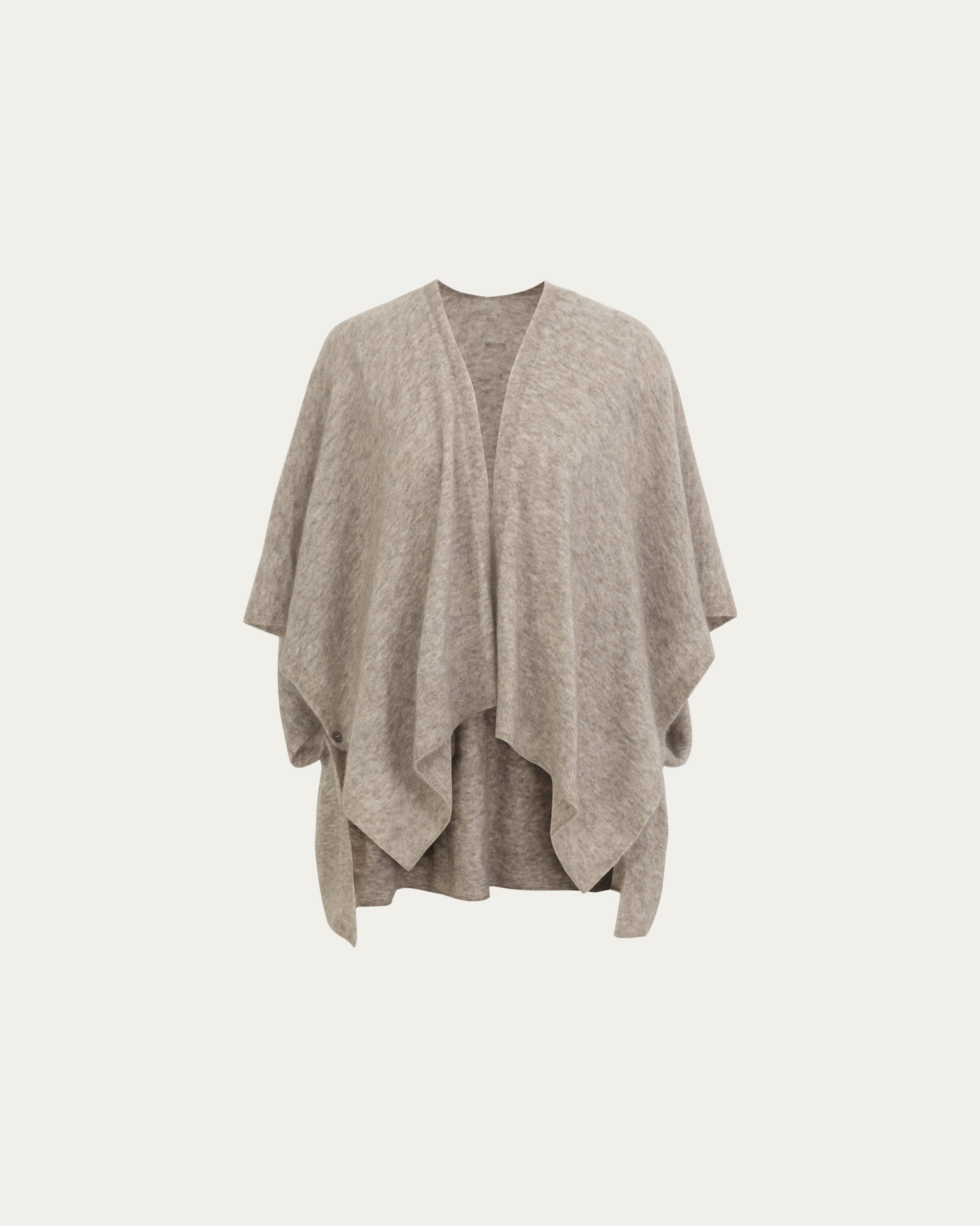 Sustainable Cashmere, Mercerized Wool & Recycled Nylon Blend Juana