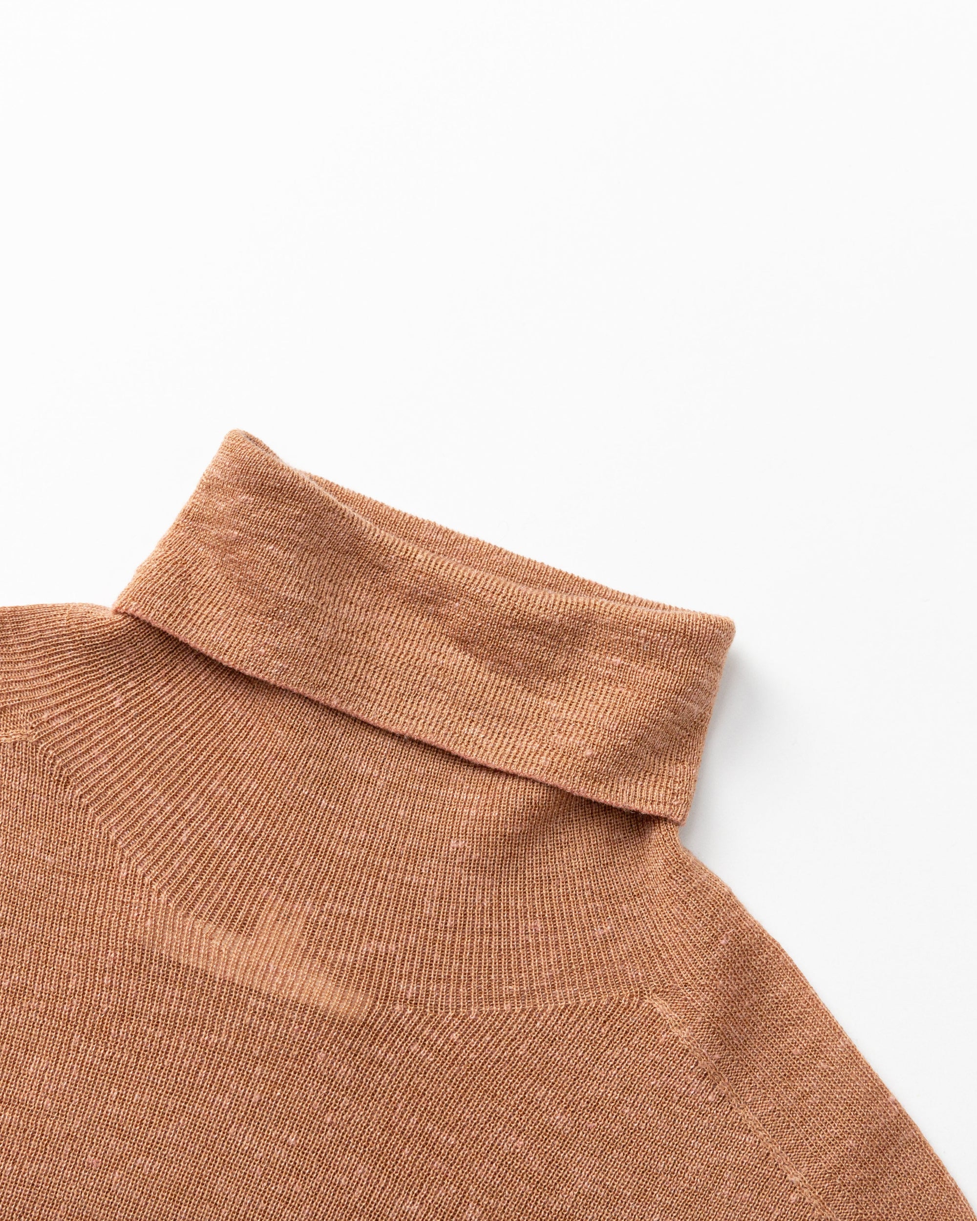 Ossa Knitted Hemp Turtleneck