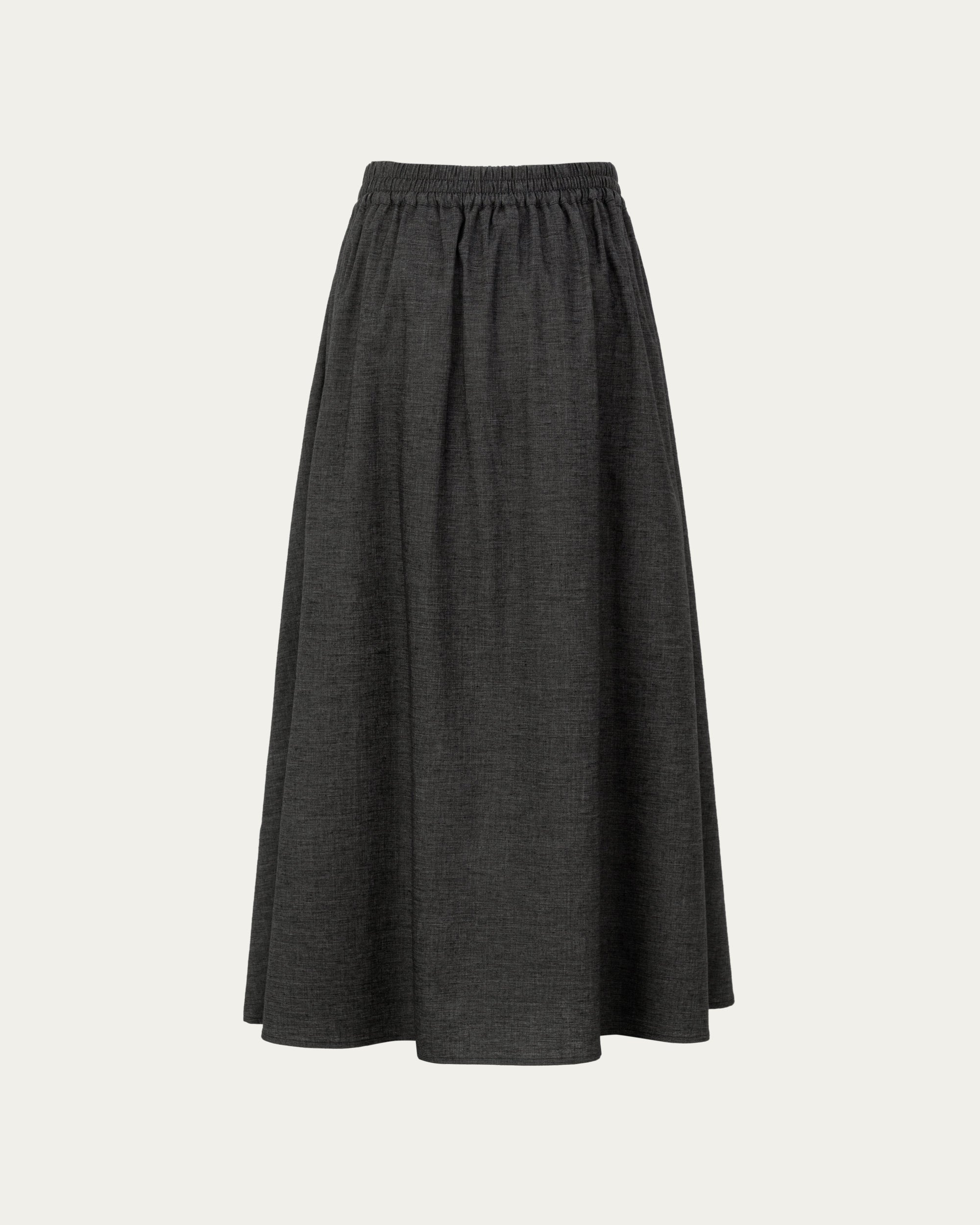 Hemp Blend Maxi Skirt