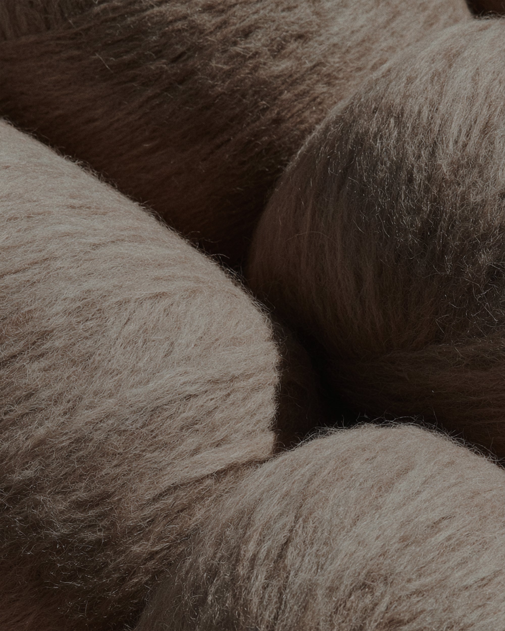Close-up of Hemp yarn balls