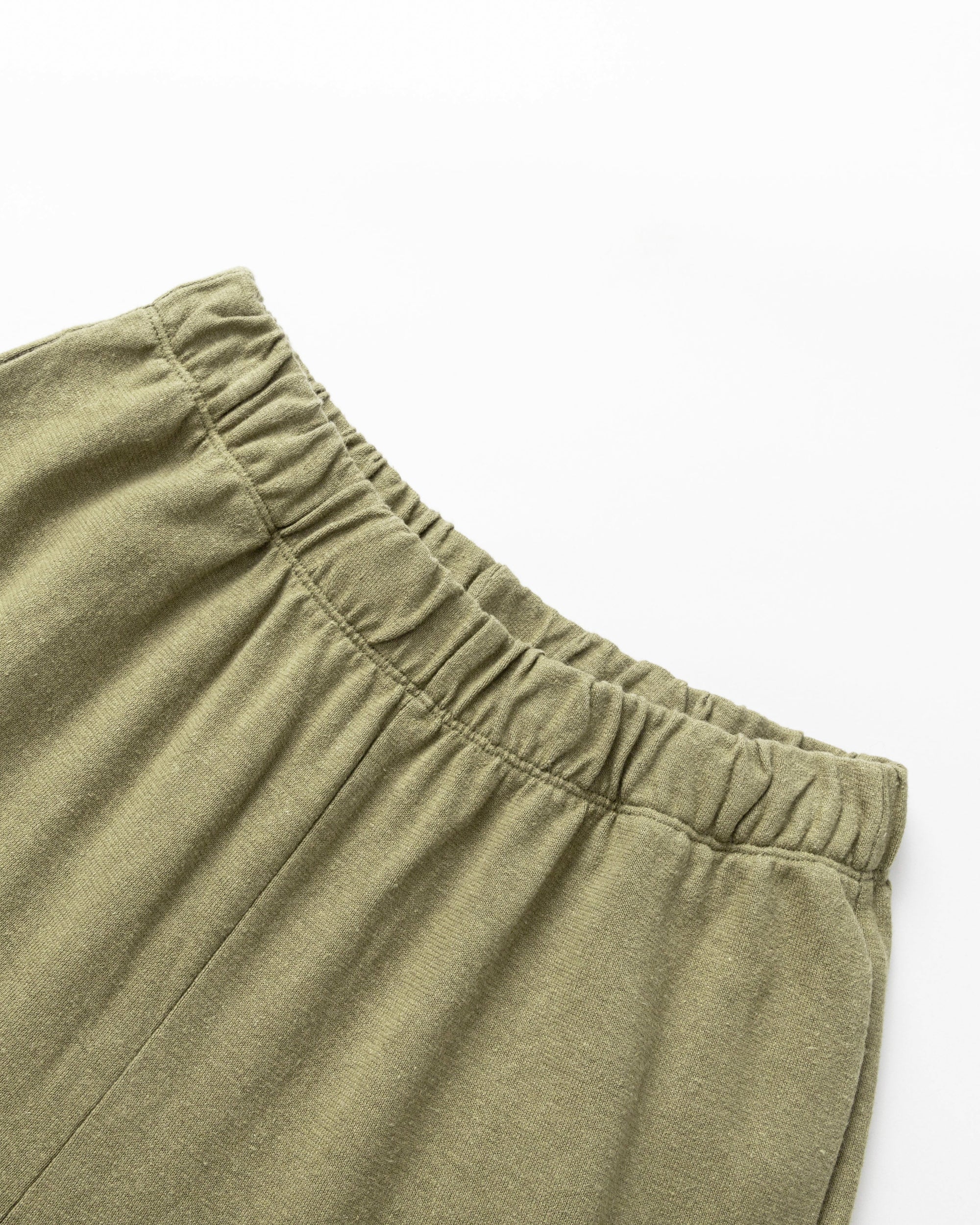 Detail shot of the elastic waistband and stitching on Juana Aera Pull-On Pants.