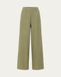Juana Aera Pull-On Pants displayed on ghost mannequin, front view highlighting waistband and wide-leg cut.