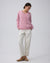 Juana Brushed Wool-Blend Cardigan in Vintage Pink (wool–cashmere–silk blend) styled as a soft everyday layer
