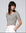 Two models styling Classic Square Neck T-Shirt (gray and black) with relaxed shorts for a polished, eco-friendly look.