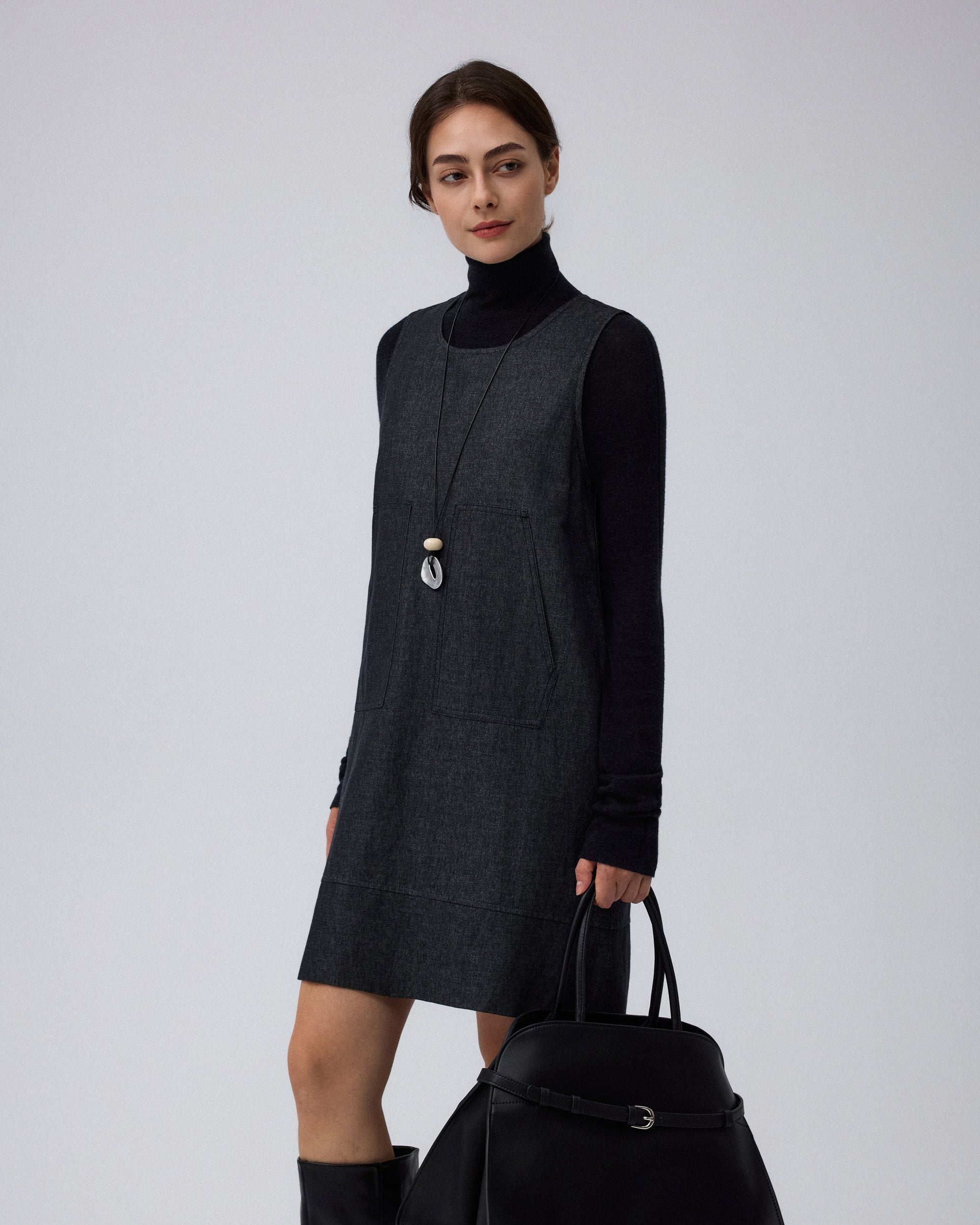 Denim Atelier Shift Dress