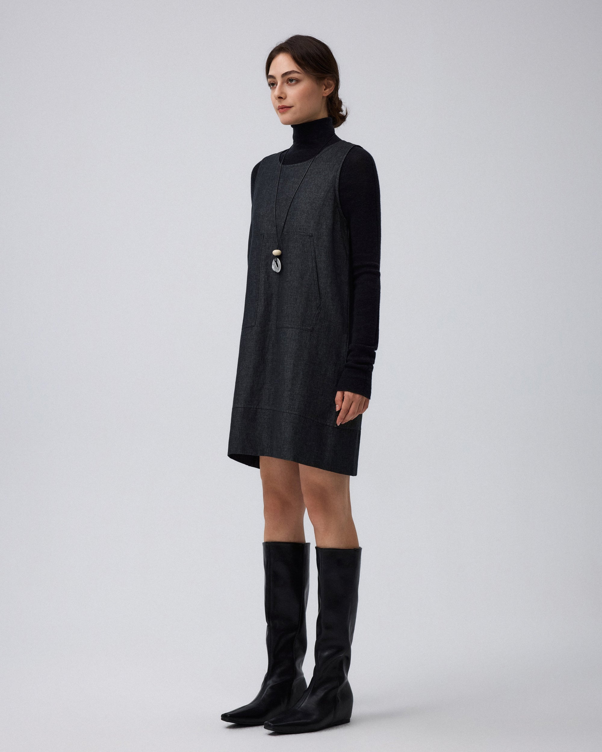 Denim Atelier Shift Dress