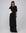 Juana Elara Short Sleeve Maxi Dress black (hemp–cotton) main model view with relaxed drape
