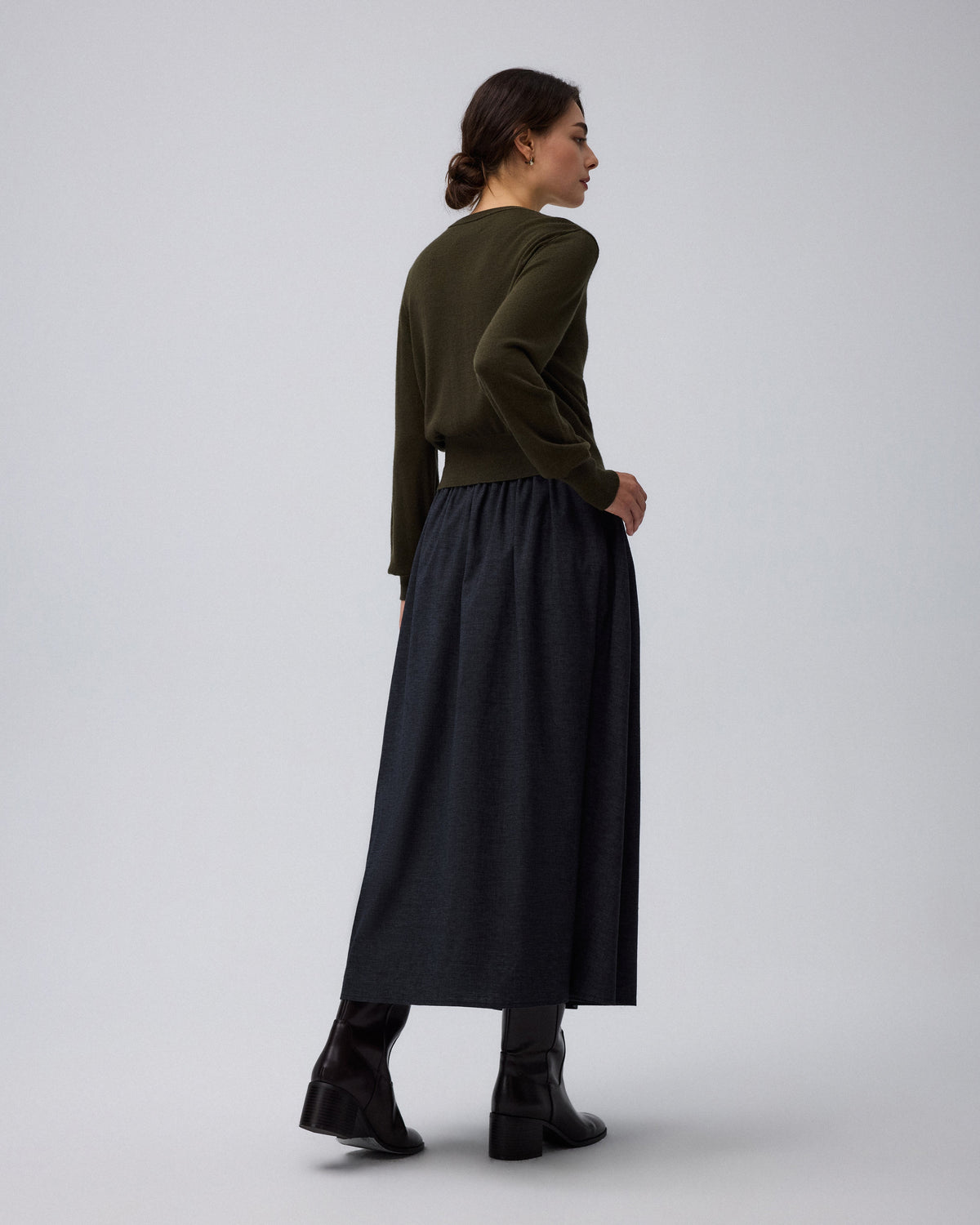 Juana Hemp Blend Maxi Skirt
