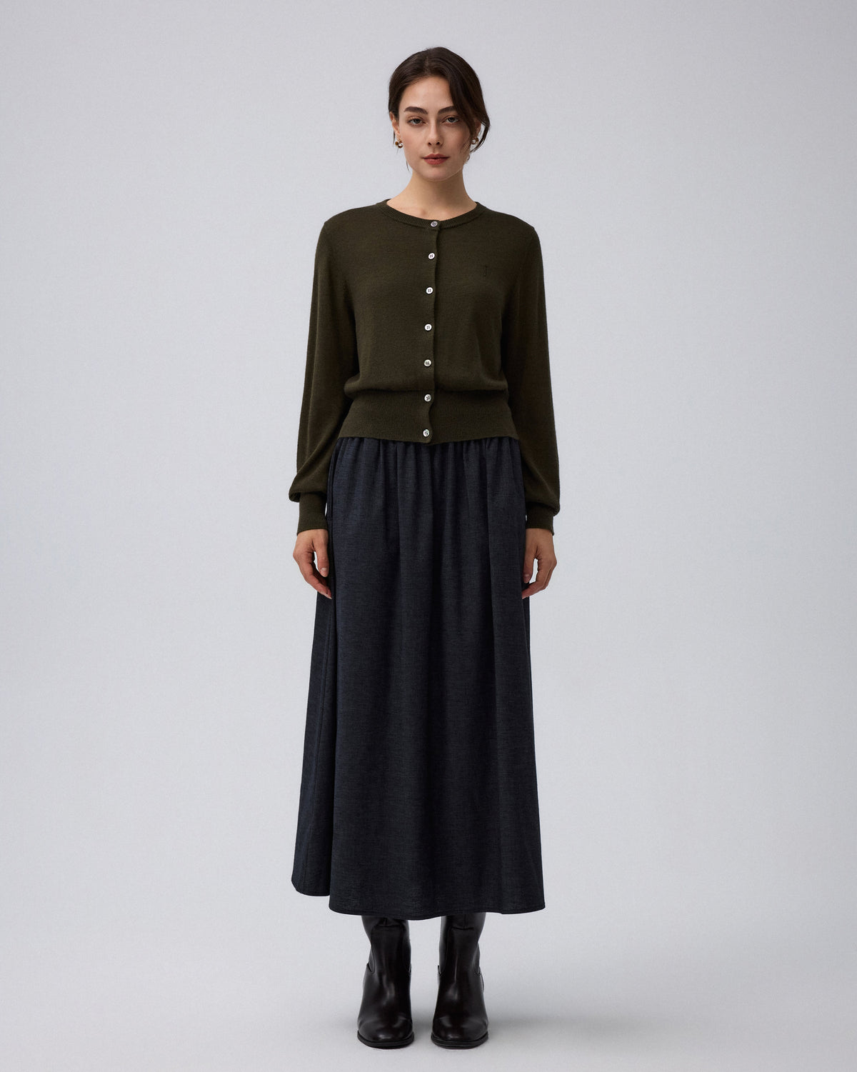Juana Hemp Blend Maxi Skirt