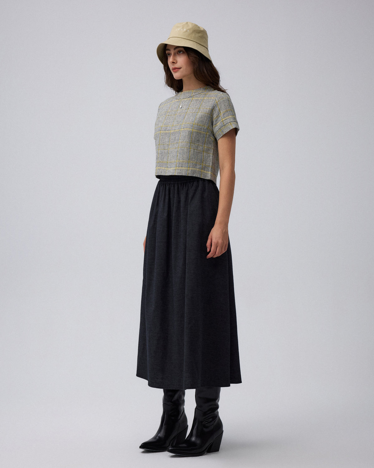 Juana Hemp Blend Maxi Skirt
