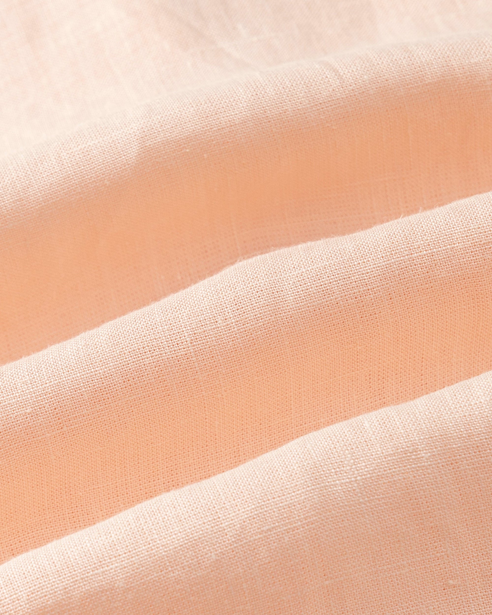 Juana Hemp Camp Shirt peach (hemp) textile close-up showing breathable woven texture