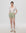Juana Hemp Essentials French Terry Shorts light sage (sustainable hemp–organic cotton) styled with Juana Classics Squareneck T-Shirt in white showing pull-on comfort