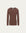 Long Sleeve Tee (cocoa) on ghost mannequin, front view highlighting clean crewneck and long sleeves.