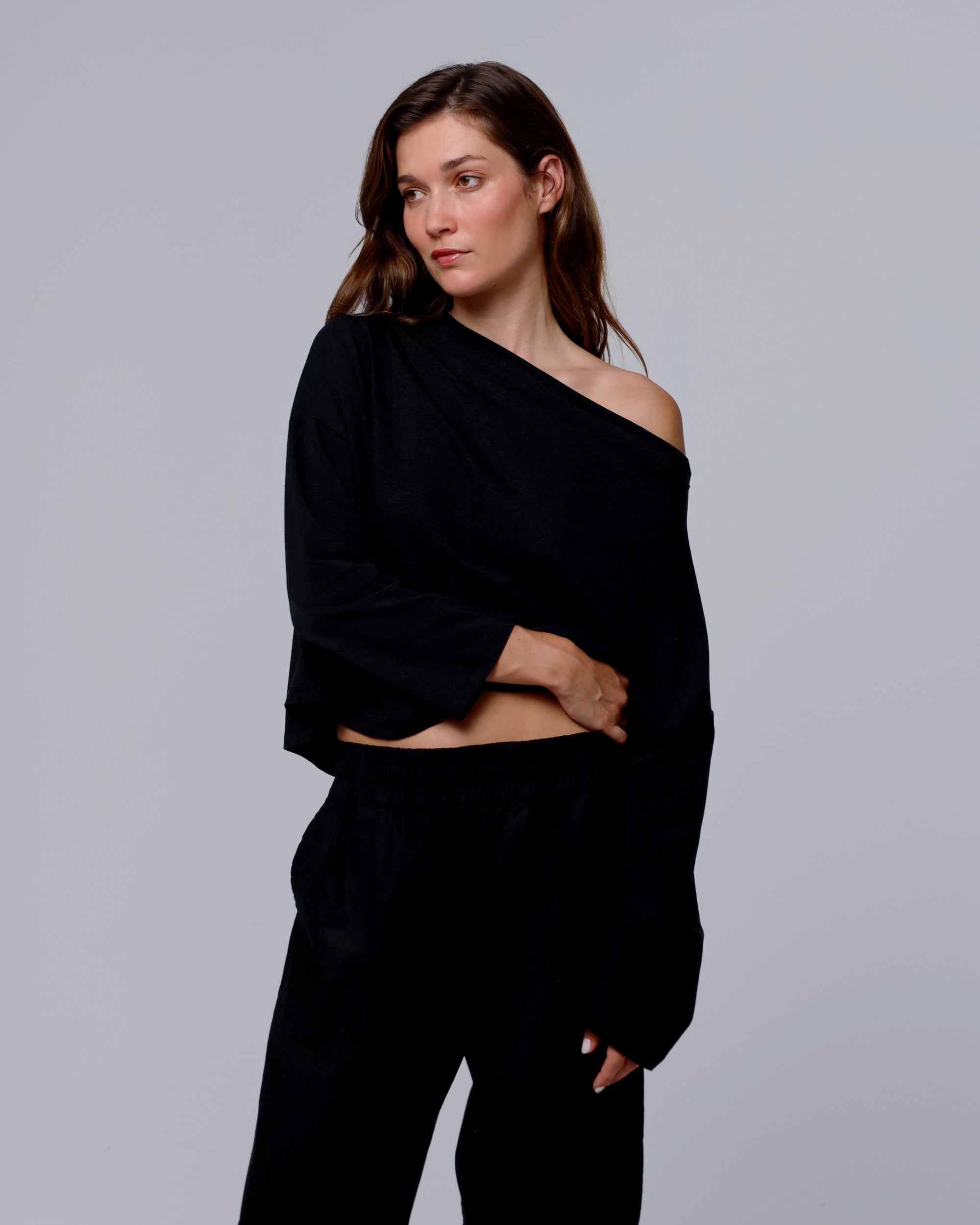 Hemp Essentials Off The Shoulder Top