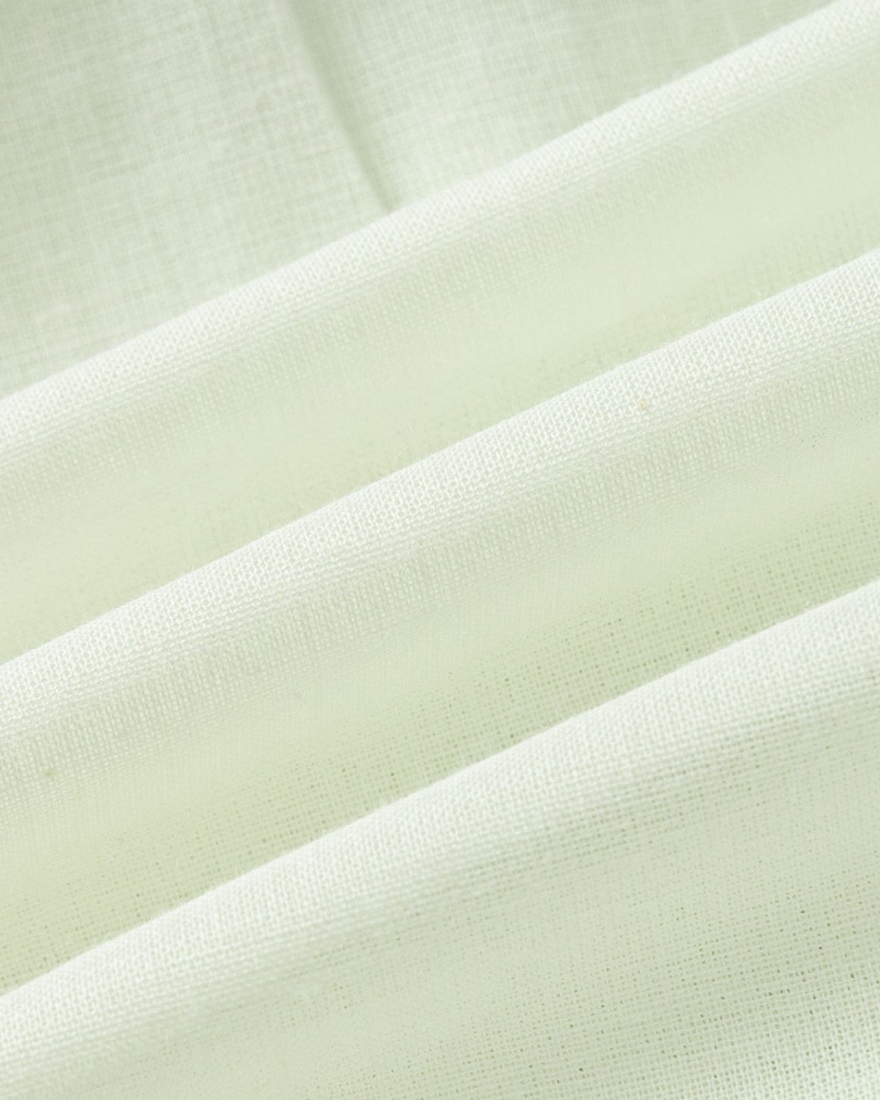 Juana Hemp Retreat Shorts light mint (hemp) textile close-up showing lightweight woven texture