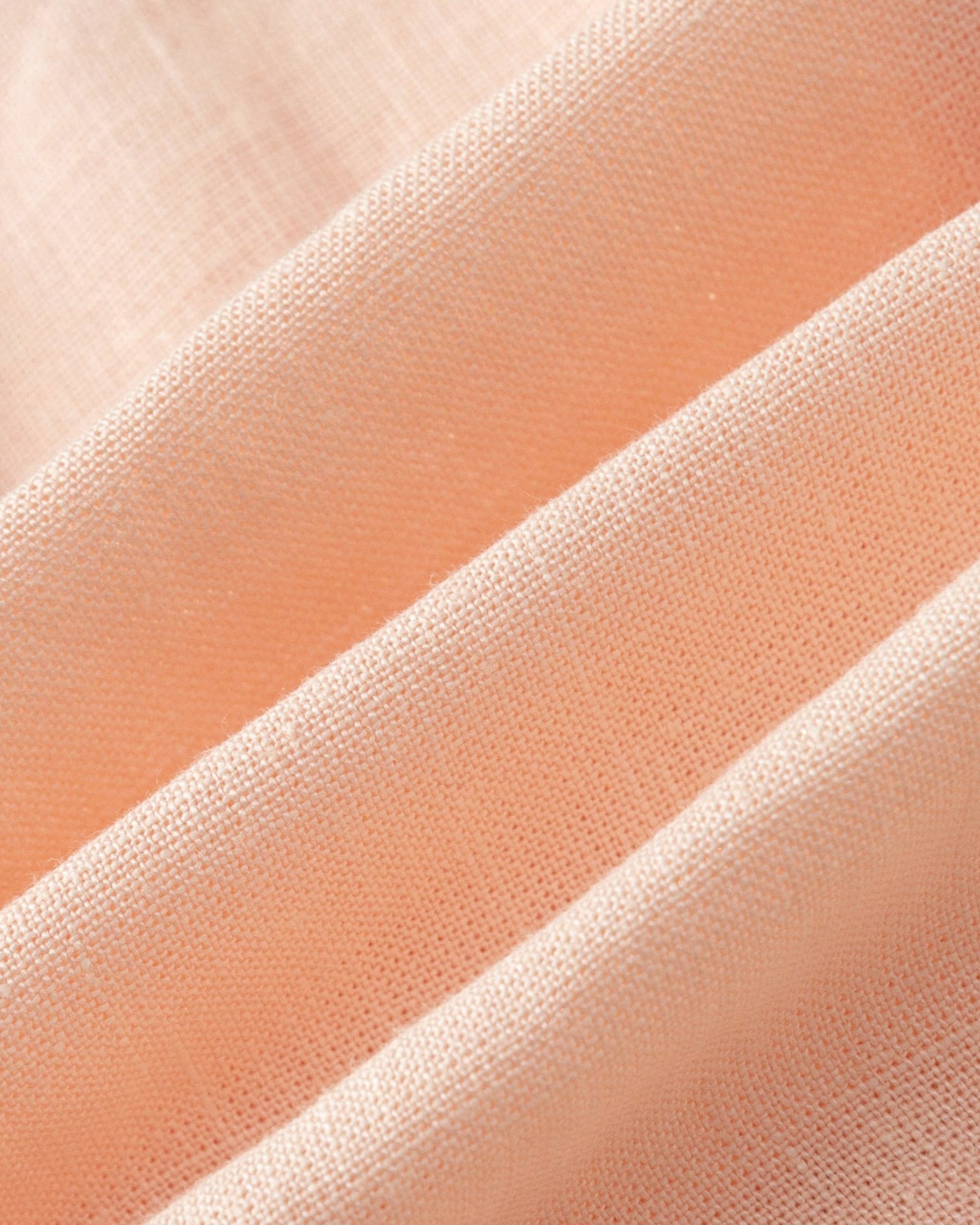 Juana Hemp Retreat Shorts peach (hemp) textile close-up showing lightweight woven texture