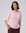 Juana Hemp Sheer Slub Tee cactus flower (hemp) model main view showing relaxed fit