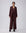 Juana Hemp Tailored Blazer in espresso (hemp) styled open to show its easy drape and fully lined construction