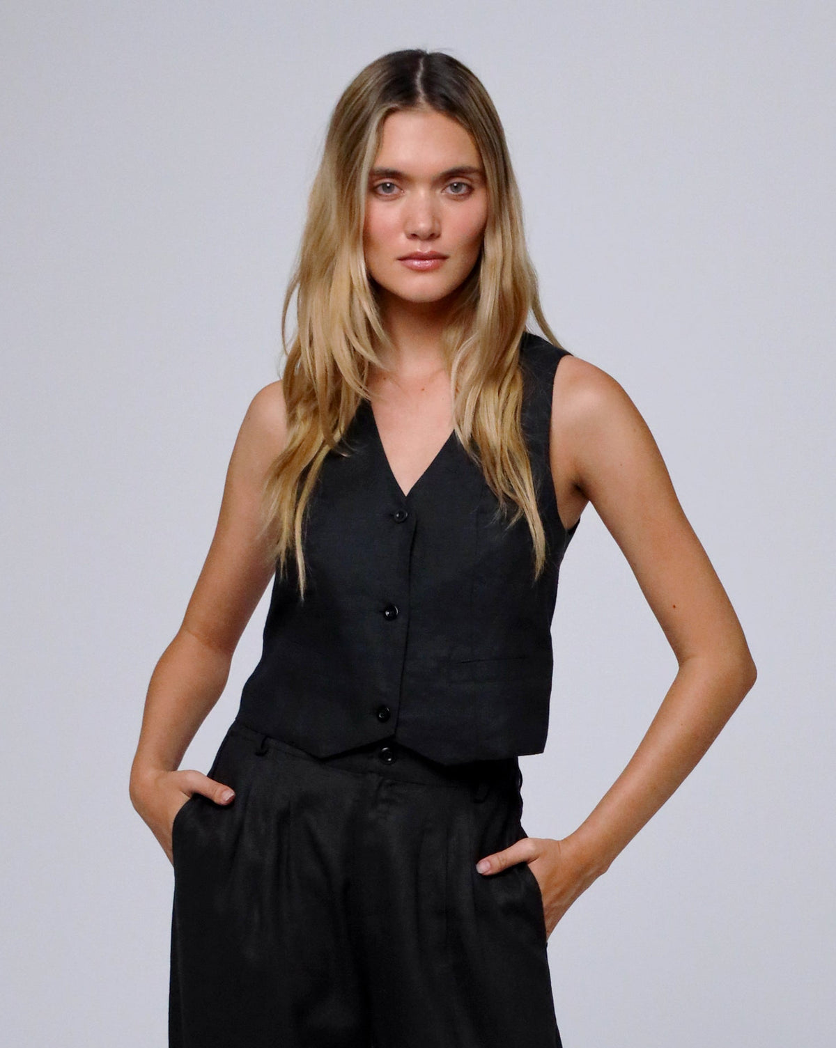 Juana Hemp Tailored Vest