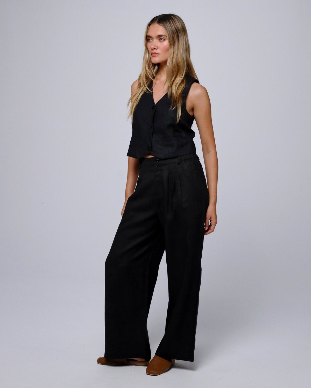 Juana Hemp Tailored Vest