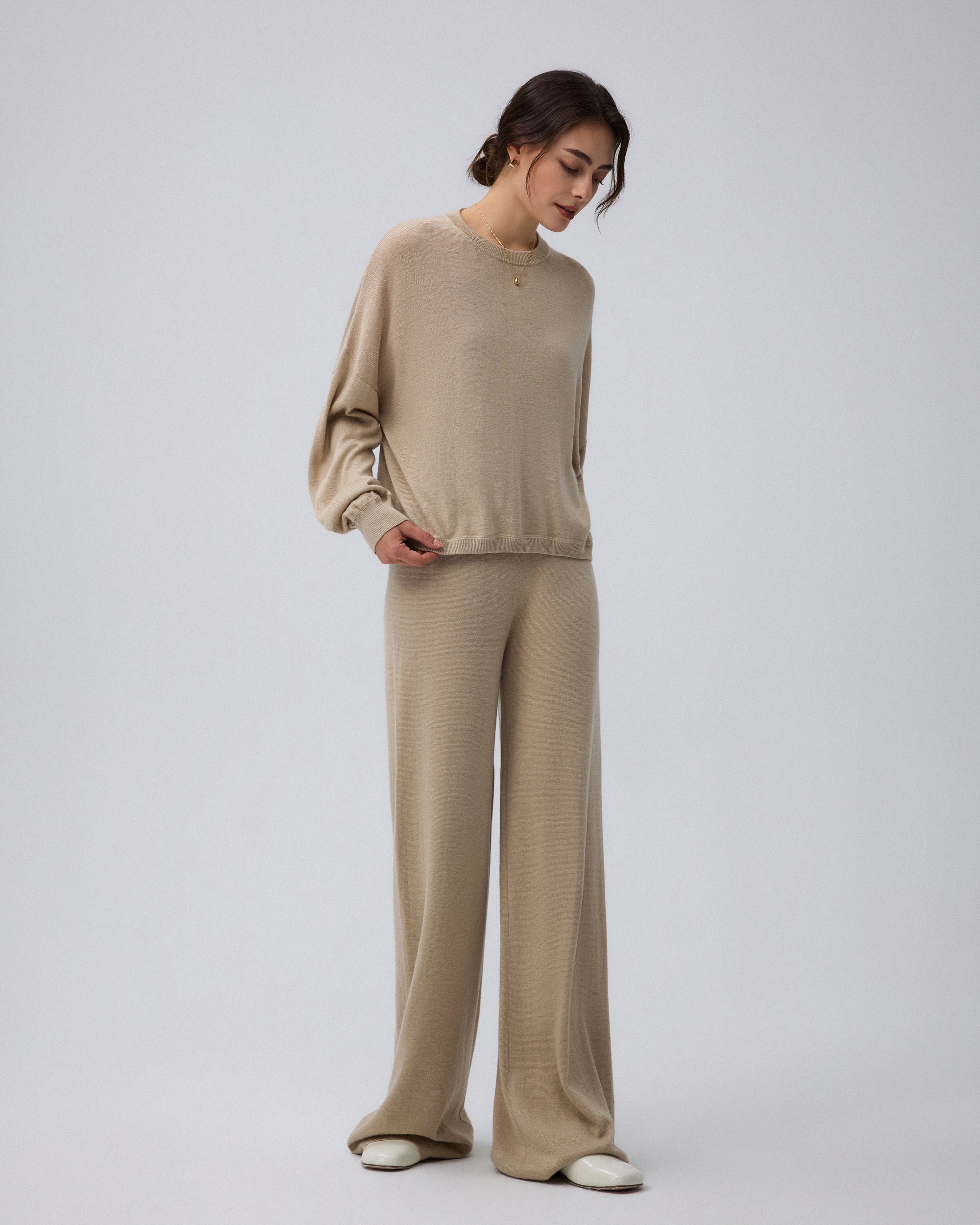 Nilo Knitted Pull-on Pants