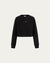 Off Hours Crewneck Sweater (back) on ghost mannequin, front view highlighting neckline and classic fit.