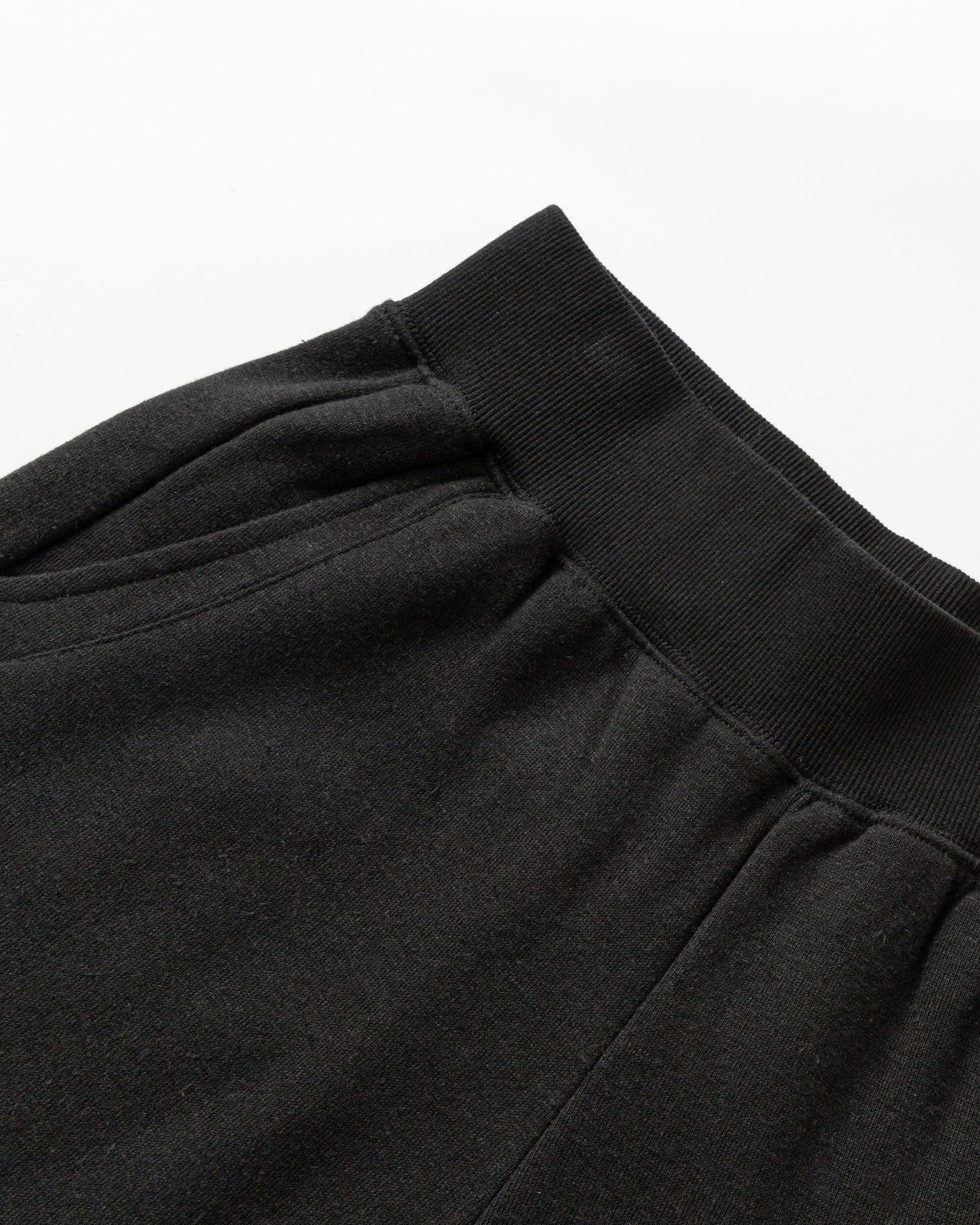 Detail shot of elastic waistband and stitching on Off Hours Mid Rise Joggers (back).