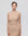 Juana Sera Rib Knit Tank tan (hemp–cotton) on model showing high neckline and streamlined fit