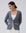 Juana Wool Cashmere Sweater Blazer in Heather Gray (wool–cashmere) styled with tailored separates and long sleeves