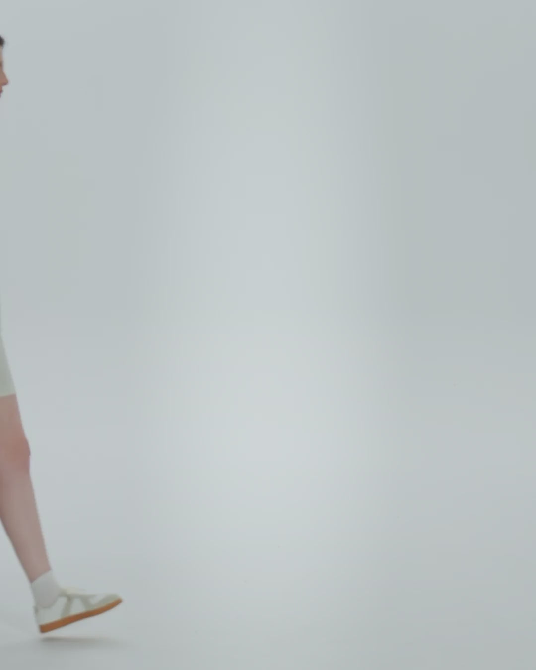 Juana Hemp Camp Shirt mint (hemp) 360 view showing relaxed silhouette and camp collar