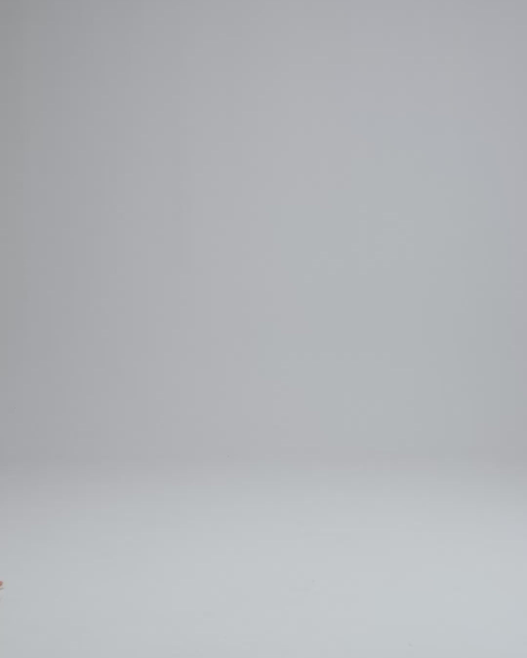 Juana Marina Crochet Tee Cream (sustainable cotton–hemp) 360 video showing oversized fit and open knit movement